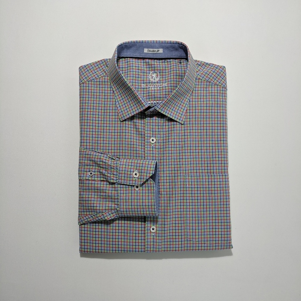 Bugatchi Uomo Men's Long Sleeve Shirt XXL